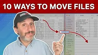 10 Ways To Move Files From One Folder To Another In the Finder