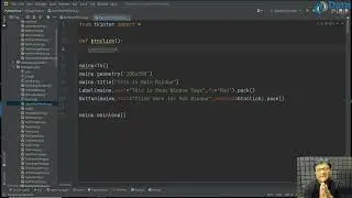 Python Practical - How to Open One Window from Another using Tkinter | Working With Multiple Windows