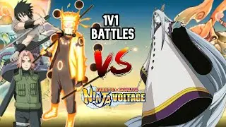 Team 7 Vs Kaguya! // 1v1 Battles // Naruto X Boruto Ninja Voltage