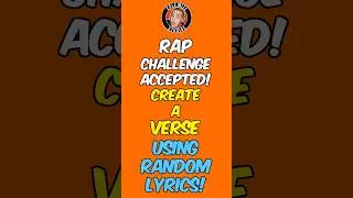 Crazy Rap Challenge: I created a verse using 38 people's random lyrics! #howtorap #songwriting  #rap