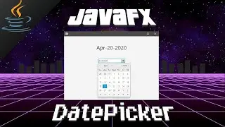 JavaFX DatePicker 📅