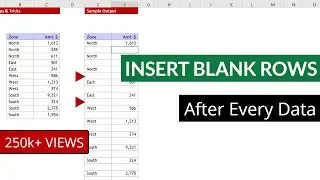 Insert Blank Rows in Excel | How to Add Rows in Excel?