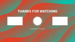 Youtube Outro Template No Text - YouTube Outro Template No Copyright - Youtube End Screen Template 7