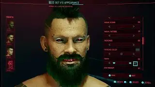 Cyberpunk 2077 - Male Character Creation