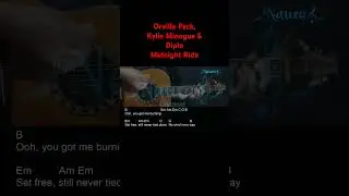 Orville Peck, Kylie Minogue & Diplo – Midnight Ride Guitar Chords Lyrics #shorts