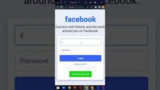 How to Create Facebook Login Page in HTML and CSS