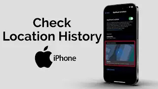 How to Check Your iPhone Location History?