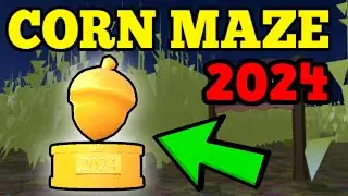 [2024] CORN MAZE WALKTHROUGH! Roblox Work At A Pizza Place