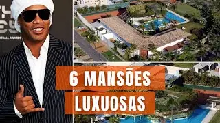 CONHEÇA 6 MANSÕES LUXUOSAS DE JOGADORES DE FUTEBOL DE CAIR O QUEIXO!