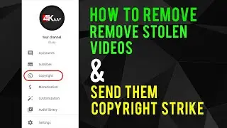 How to Remove STOLEN YouTube Videos || Its over CONTENT THIEVES