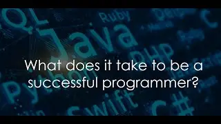 What does it take to be a successful programmer?
