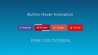 CSS button hover animation | Creative button Animation Effects