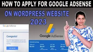 How to Create Google Adsense Account for WordPress Website 2023 |  AdSense Apply करने का सही तरीका 🔥