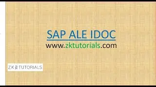 04 Output Determination In SAP EDI | SAP ALE IDoc | IDOC | SAP Output