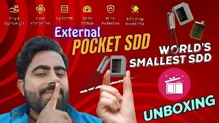 World's Smallest External SDD unboxing | pocket SDD in you budget also cheapest in price