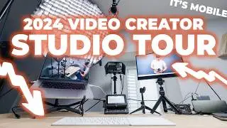 Pop-Up YouTube Studio for Digital Content Creators / My Location Independent Dream Setup