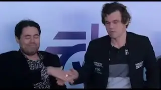Magnus Carlsen and Hikaru Nakamura CONGRATS Each Other in CLOSING CEREMONY