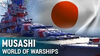 CÓŻ ZA DZIAŁA! - MUSASHI - WORLD OF WARSHIPS