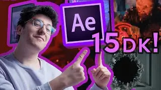 15 Dakikada ADOBE AFTER EFFECTS ÖĞREN ! | After Effects Dersleri