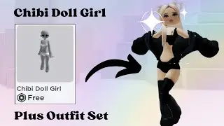 How To Make Cute Chibi Doll Girl For Actually 😎🌈 | Chibi Doll Bundle | Roblox Free UGC Items