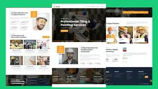 Home Repair Website Template Design Free Download - HTML CSS