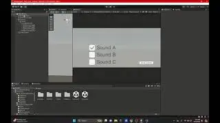 Use Toggles To Change The Sound Of A Button Located In The Next Scene Unity Tutorial