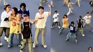 SB19 DUNGKA Dance Challenge with W3 Group During Practice Video
