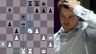 Magnus Carlsen Sacrifices His Queen Because His Bishops are Very Strong in QF of World Cup 2021
