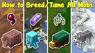 How to Tame & Breed Every Mob in Minecraft! [UPDATED]