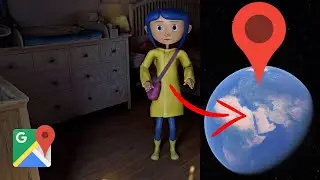 Coraline Appears In YOUR House on Google Earth!