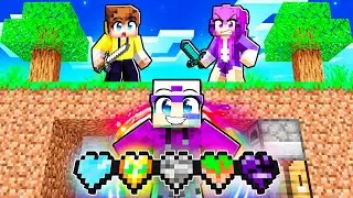 CUSTOM HEARTS SPEEDRUNNER vs Hunters in Minecraft!