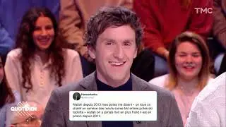 Pablo Mira, les Français vrais et l'hiver | Quotidien avec Yann Barthès