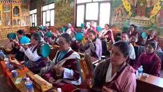 Throma Practice at Sherpa Gonpa Bouddha - A Spiritual Journey !!  शेर्पा गोन्पा बौद्ध थ्रोमा पूजा