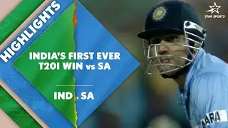 Throwback To Team Indias First Ever T20I Game Against South Africa From 2006