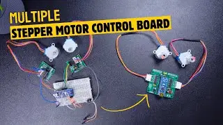 Multiple stepper control using Arduino Nano board