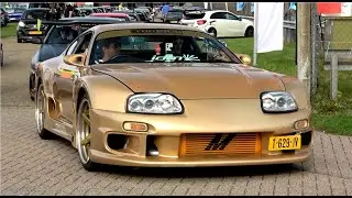 BEST OF TOYOTA SUPRA -Sounds, Accelerations, Flames & Bangs, Burnouts..