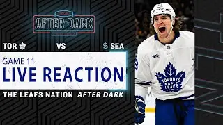 Maple Leafs vs Seattle Kraken LIVE POST GAME ft. Tyler Ennis | Game 11 Reaction