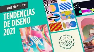 🙌 Las MEJORES TENDENCIAS de DISEÑO GRÁFICO, Arte, 3D, Colores, fotografía en 2021. #5 es trending