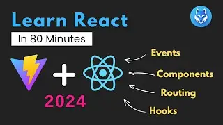 React Crash Course | Learn React Quickly | In 80 Minutes