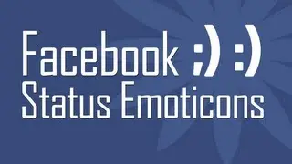 Use new Facebook Status Emoticons