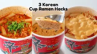 Korean Instant Cup Ramen Hacks | Elevate Your Cup Noodles With This Recipes!