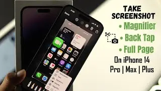 Take Screenshot on iPhone 14 Pro/Max/Plus [3 Ways with Magnifier, Full Screen & Back Tap]