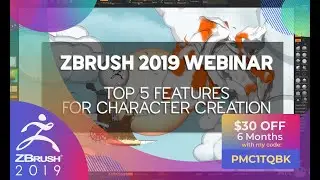 ZBrush 2019: Top 5 features for Character Creation