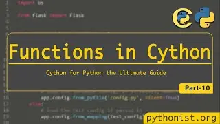 Functions in Cython-P10|Cython for Python | python tutorials