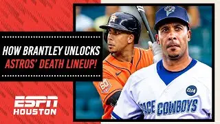 Brantley’s STILL GOT IT! Here’s how he UNLOCKS the Astros’ DEATH LINEUP! | ESPN Houston