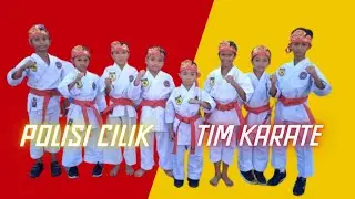 Persiapan Lomba Polisi Cilik Bersama Tim Karate