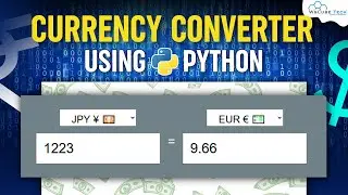 How to Create Currency Converter App using Python GUI🔥