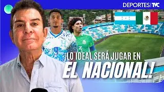 Salvador Nasralla analiza la posibilidad que se juegue Honduras vs. Mexico en el Estadio Nacional