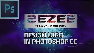 Photoshop Tutorial Logo design Urdu / Hindi Part 1