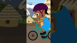 Day in the Life of Akili | Learning to ride a bicycle | Akili & Me #funlearning #shorts